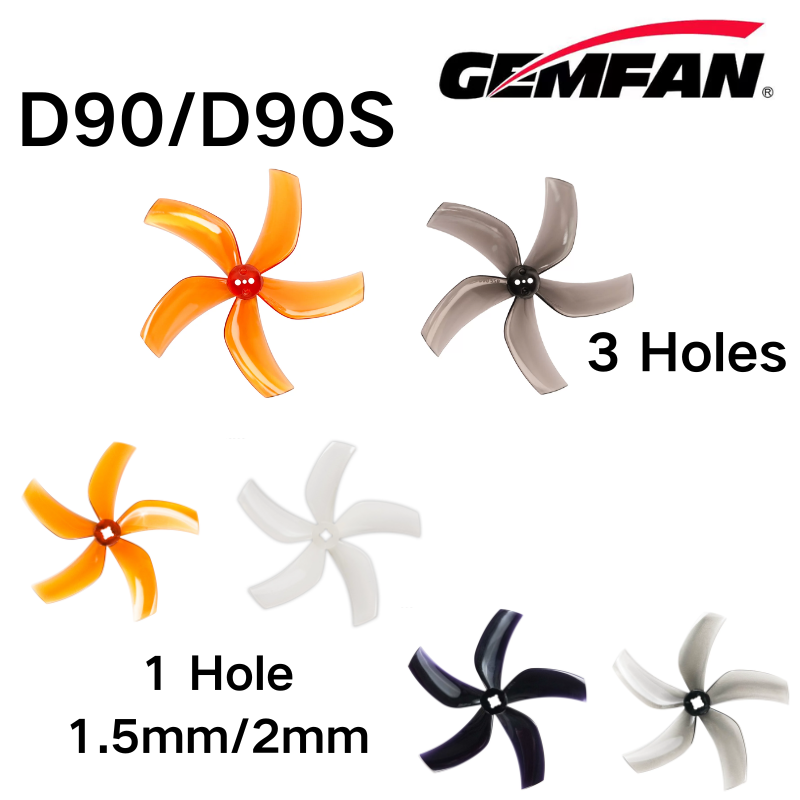 Drone Backpack - D90 5 Blade Propeller D90-5 Gemfan