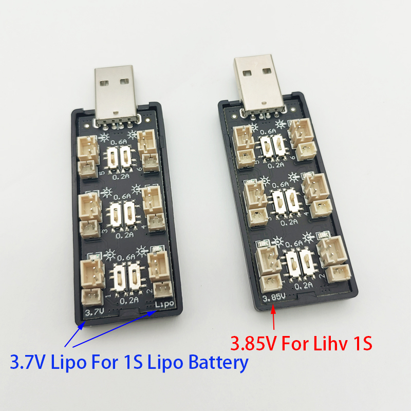 6CH USB 1S LiPo/LiHv 3.7V/4.2V - огляд і ціна Drone Power Bank