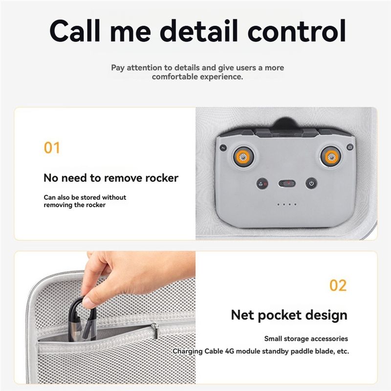 For DJI Neo Shoulder Bag PU Co - огляд і ціна Drone Hard Shell Case