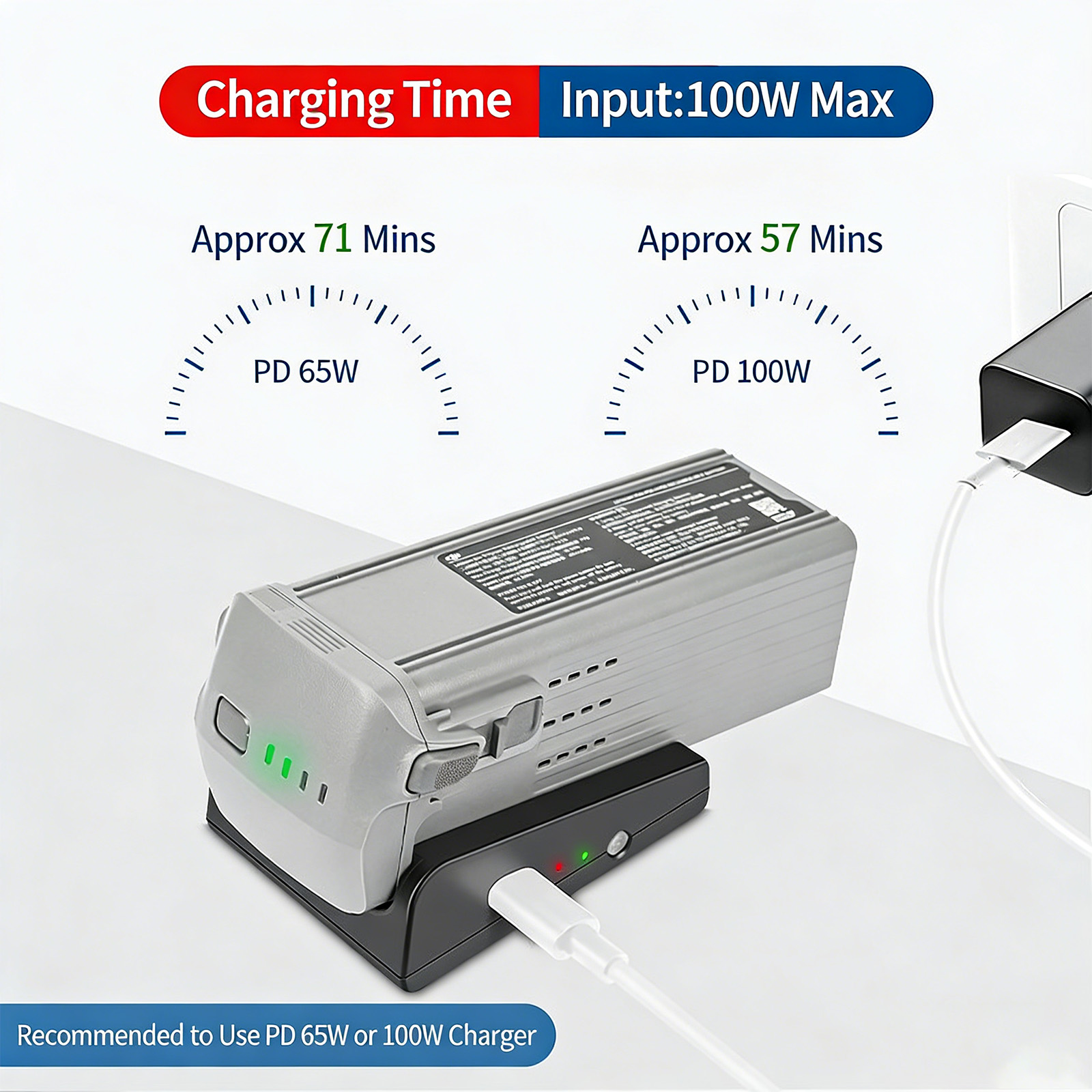 For DJI Air 3/Air 3S Drone Bat - огляд і ціна Drone Charging Hub