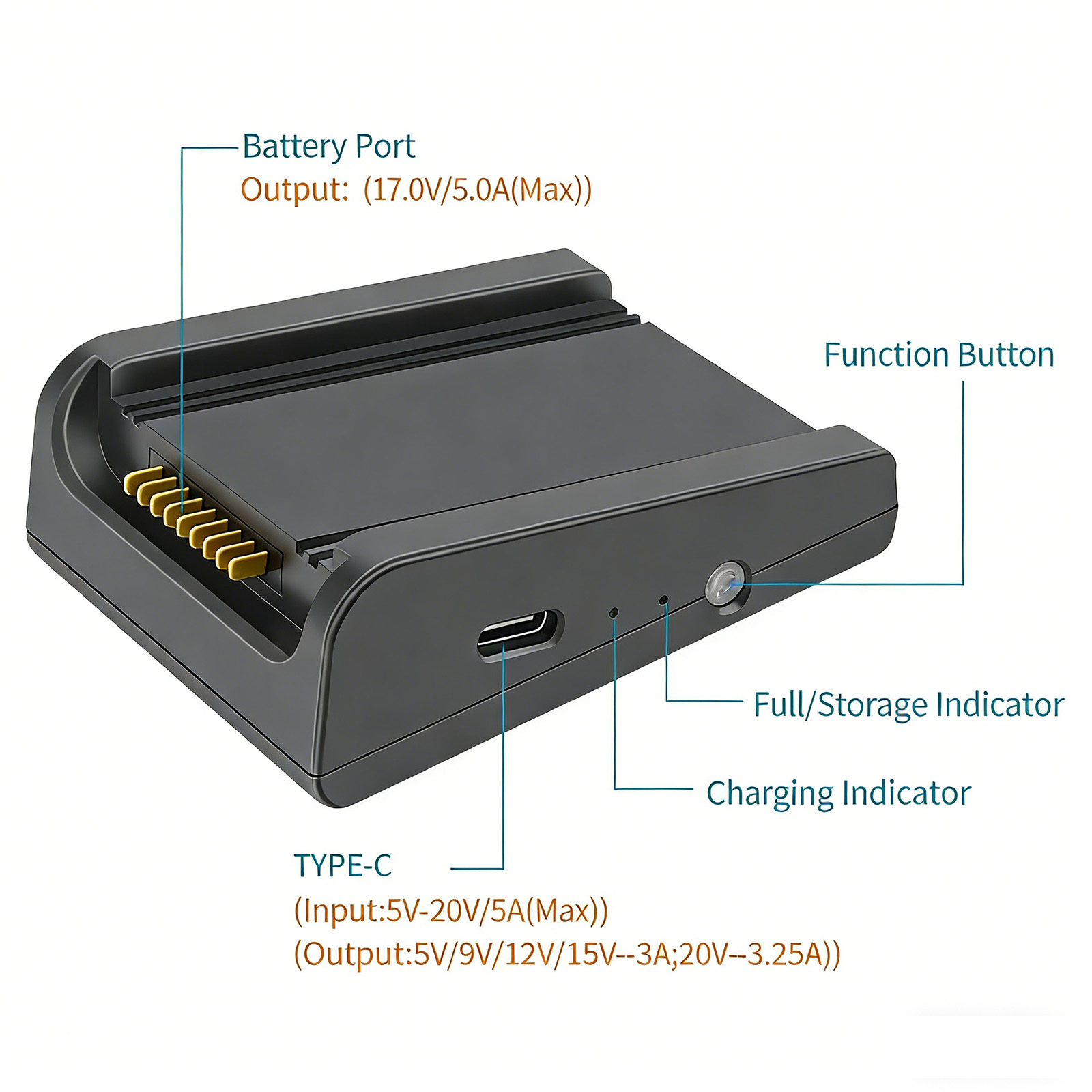 For DJI Air 3/Air 3S Drone Bat - огляд і ціна Drone Charging Hub