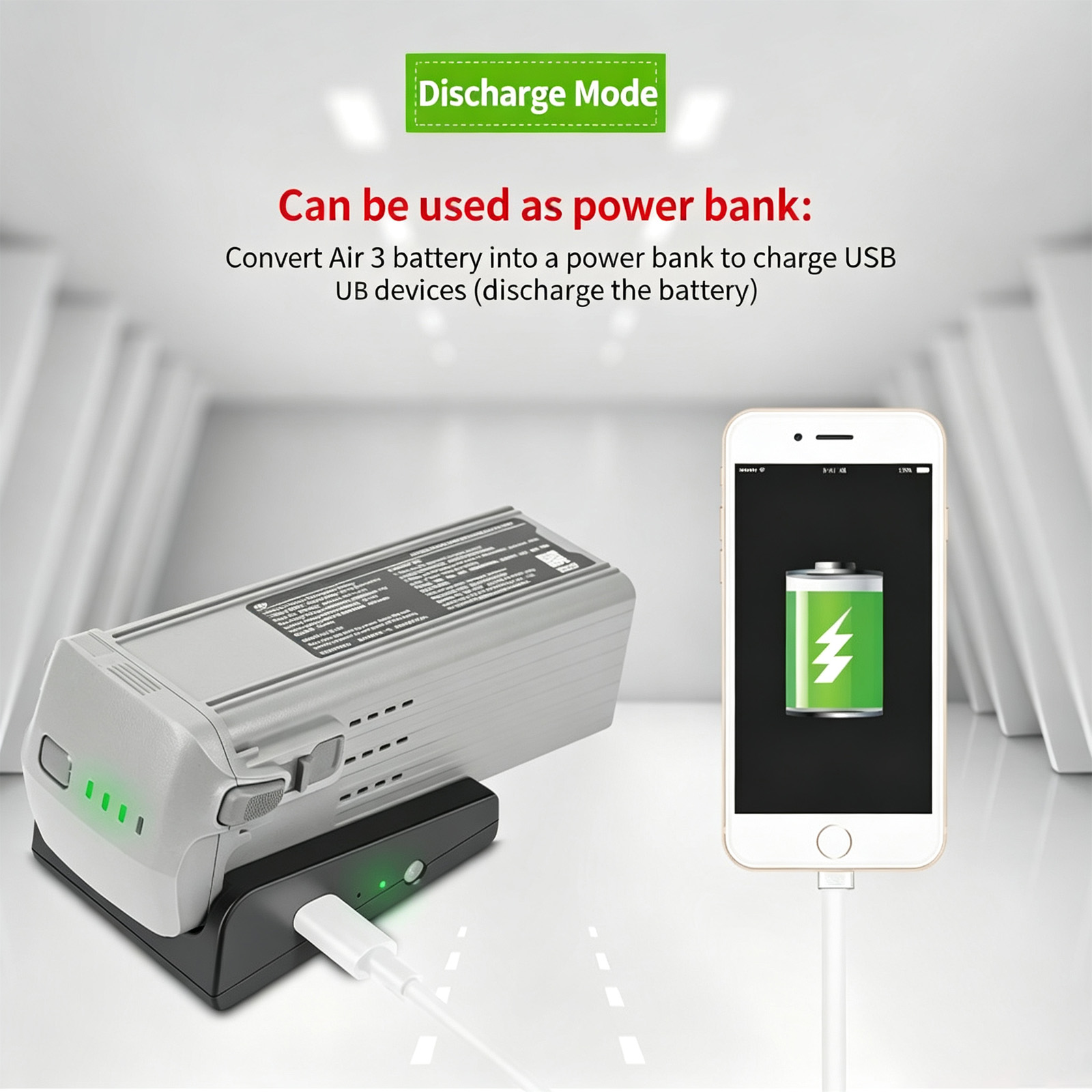 For DJI Air 3/Air 3S Drone Bat - огляд і ціна Drone Charging Hub