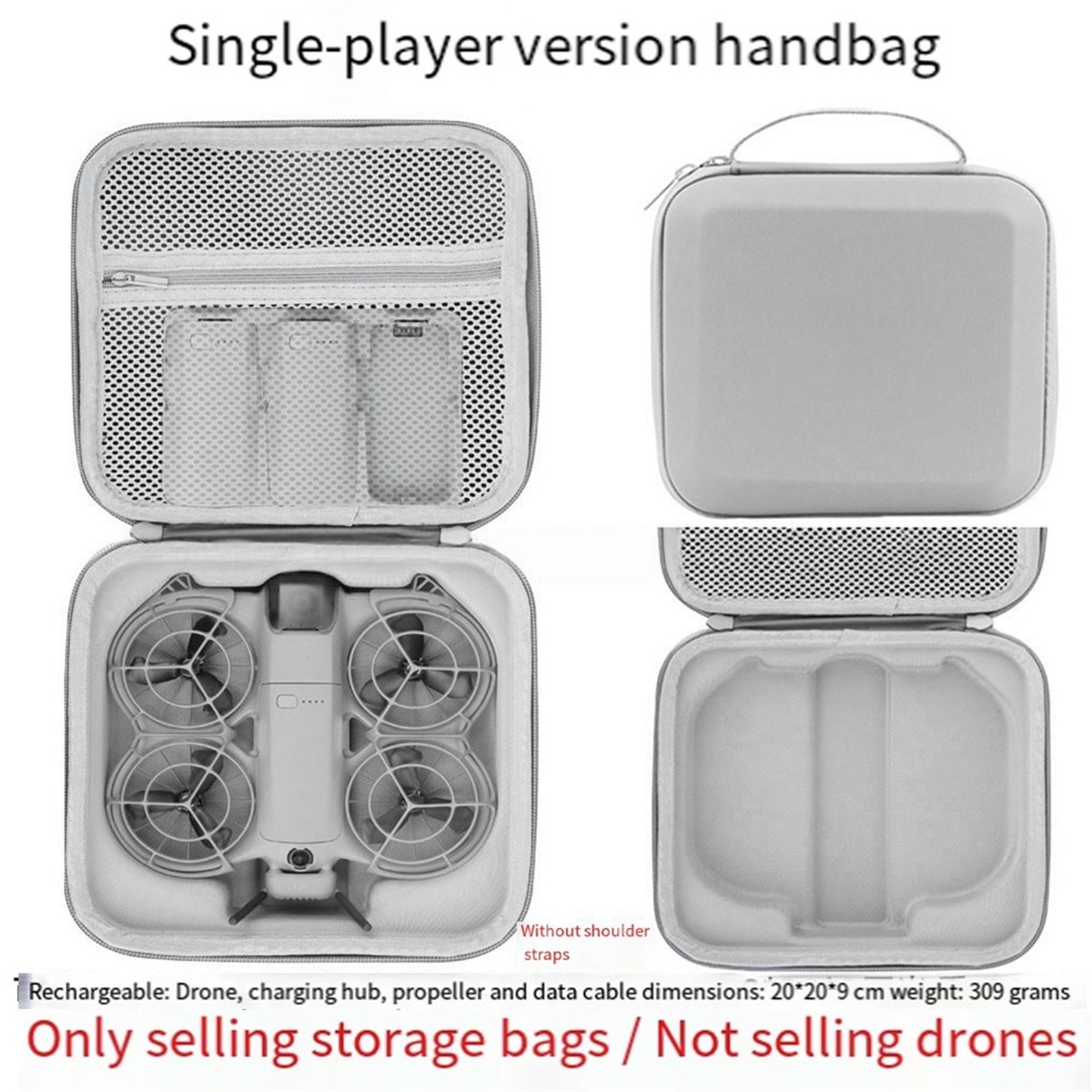 DT584 STOCK-Hard Shell Handbag - огляд і ціна Drone Hard Shell Case