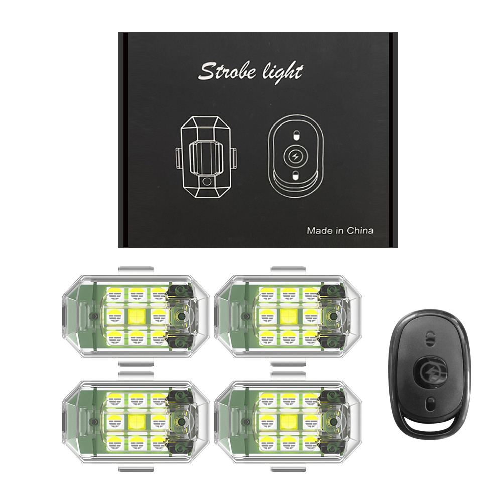 1/2/4pcs Wireless LED Drone St - огляд і ціна Drone Strobe Light